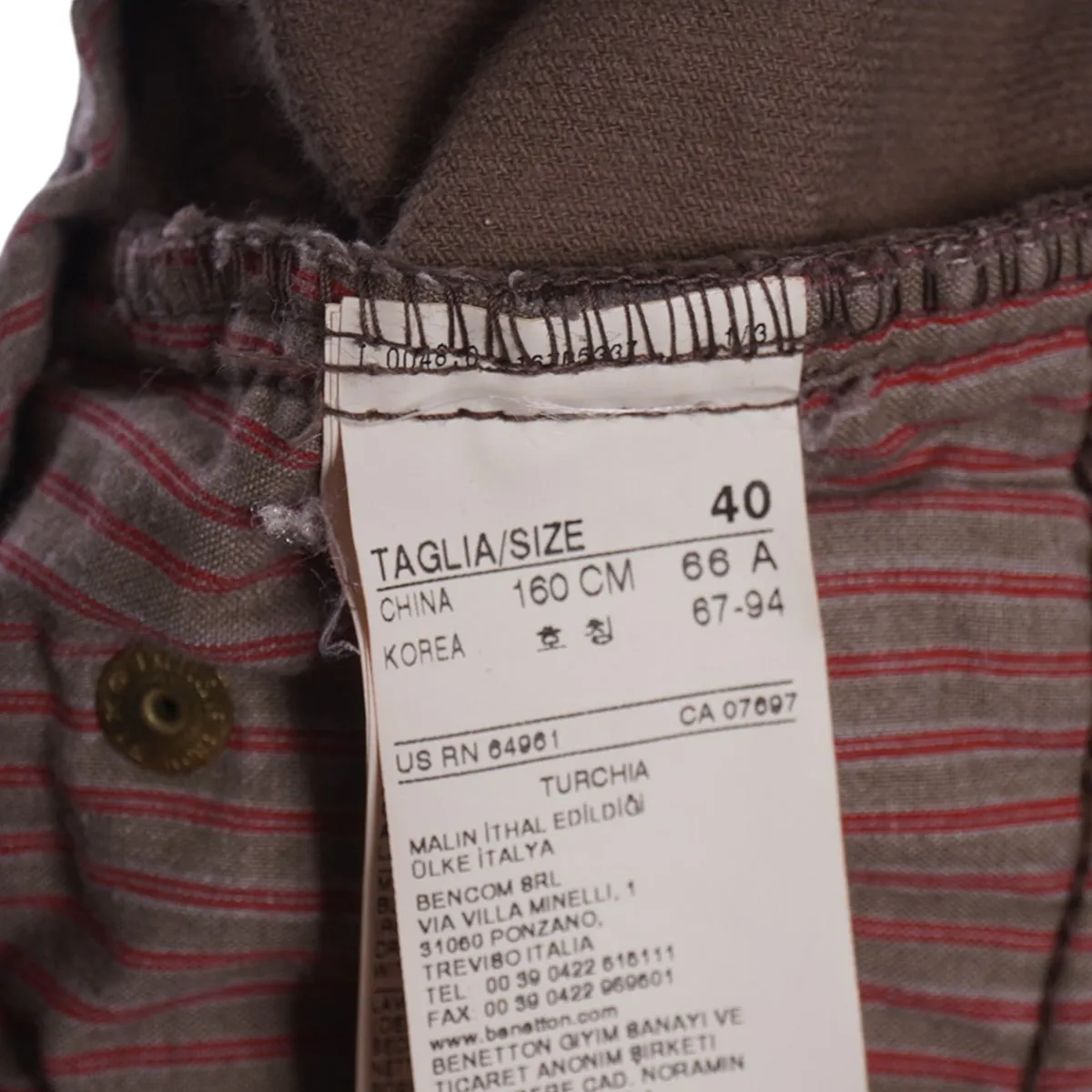 SISLEY Pantalón