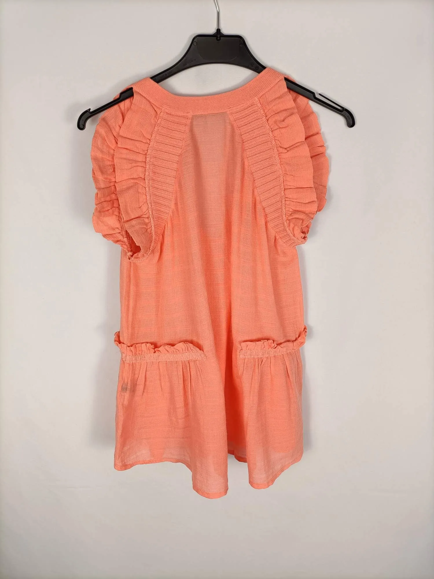 SITA MURT.Top naranja palo TU (M)