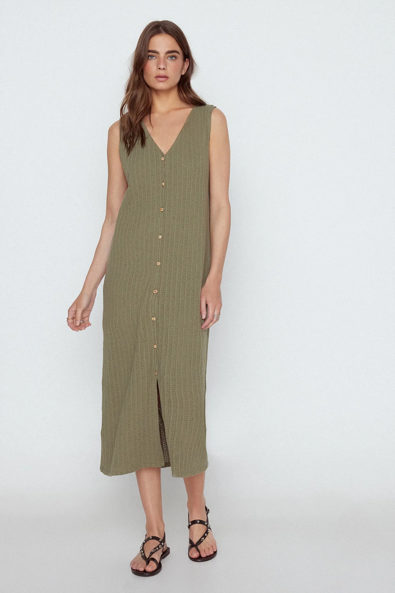 Slowlove Vestido corto elástico