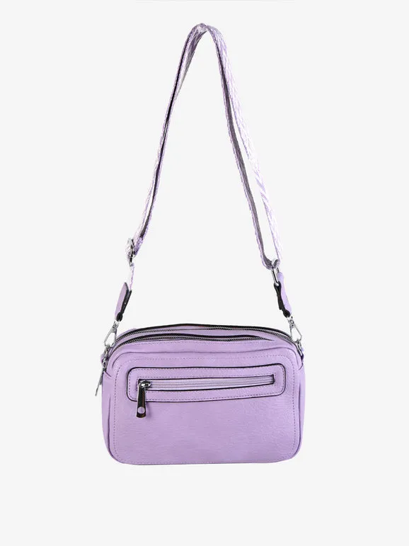 Solada Bolso bandolera de mujer con doble bolsillo.