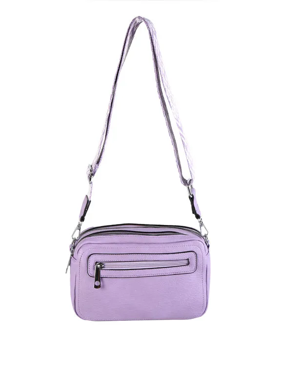 Solada Bolso bandolera de mujer con doble bolsillo.