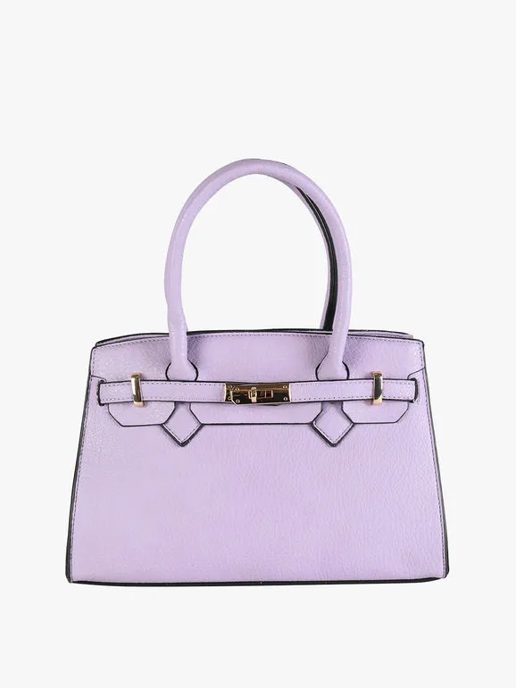 Solada Bolso de mano con estructura para mujer.