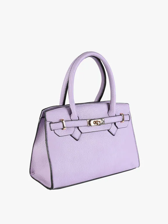 Solada Bolso de mano con estructura para mujer.