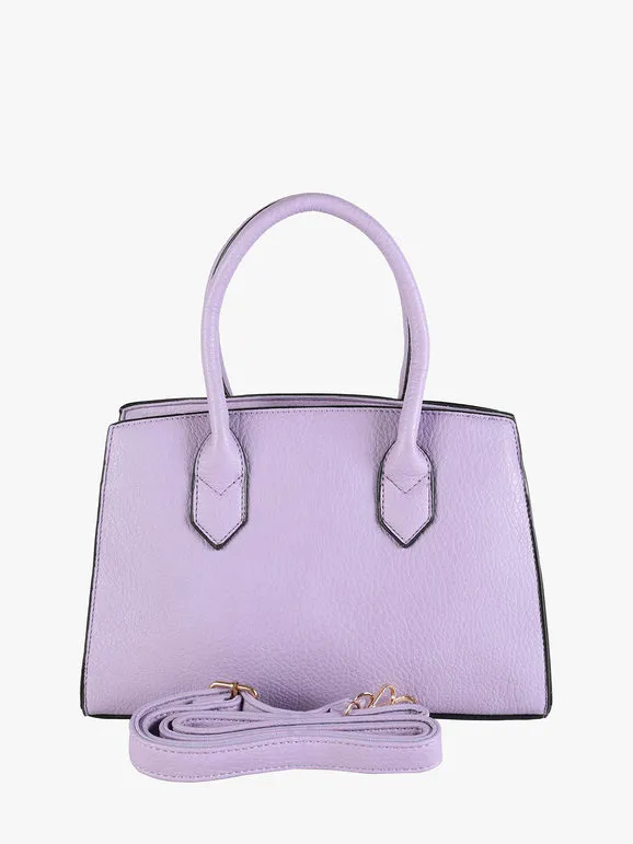 Solada Bolso de mano con estructura para mujer.