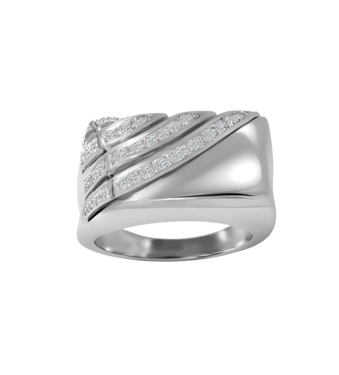 SORTIJA ORO BLANCO 18 KTES. CON DIAMANTES. 139_55950101B
