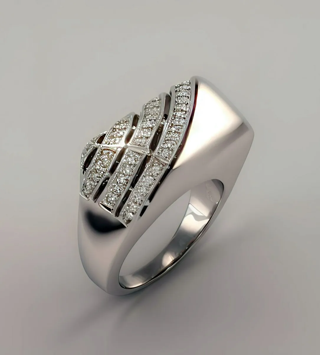SORTIJA ORO BLANCO 18 KTES. CON DIAMANTES. 139_55950101B