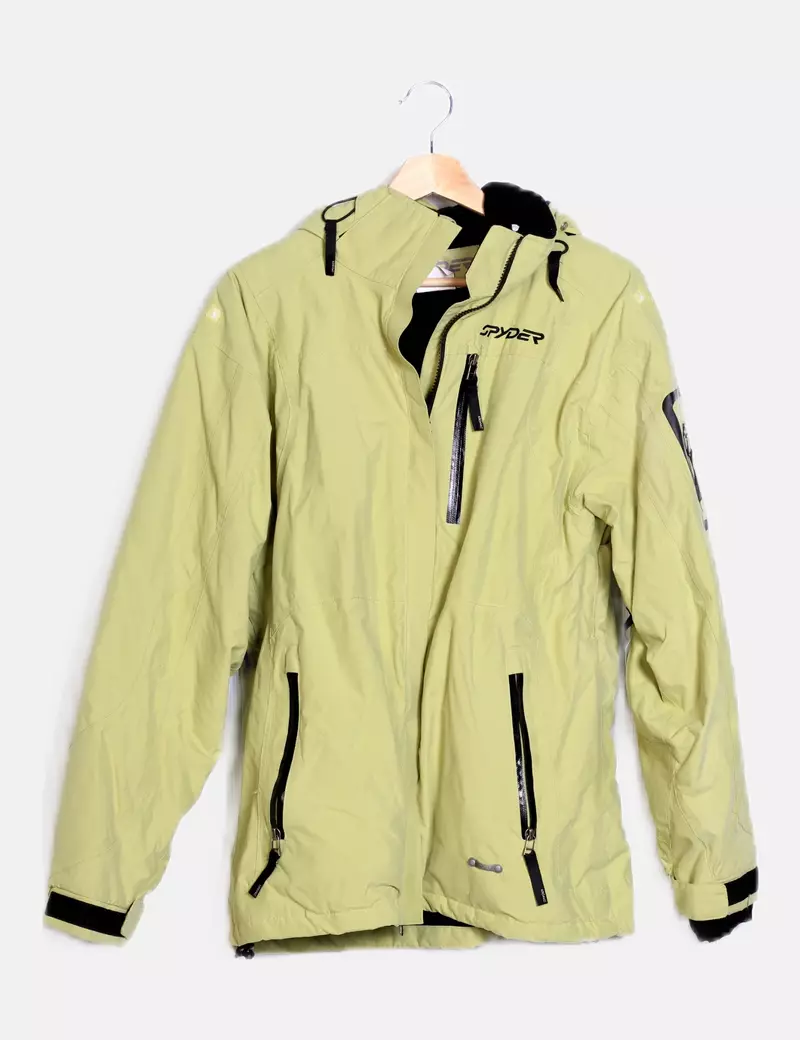 Spyder Abrigo técnico verde casual
