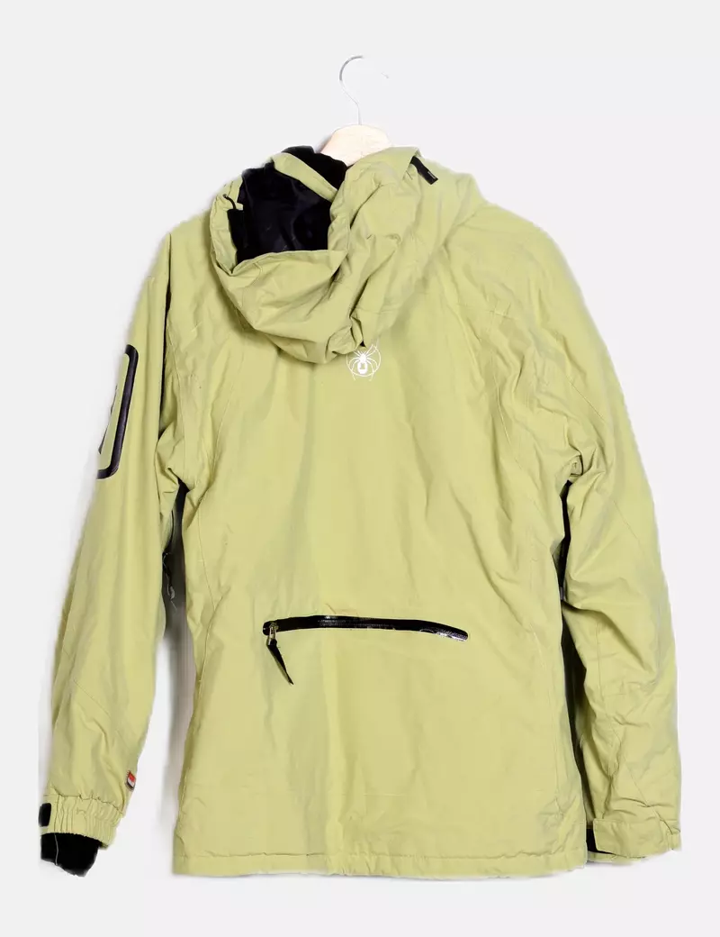 Spyder Abrigo técnico verde casual