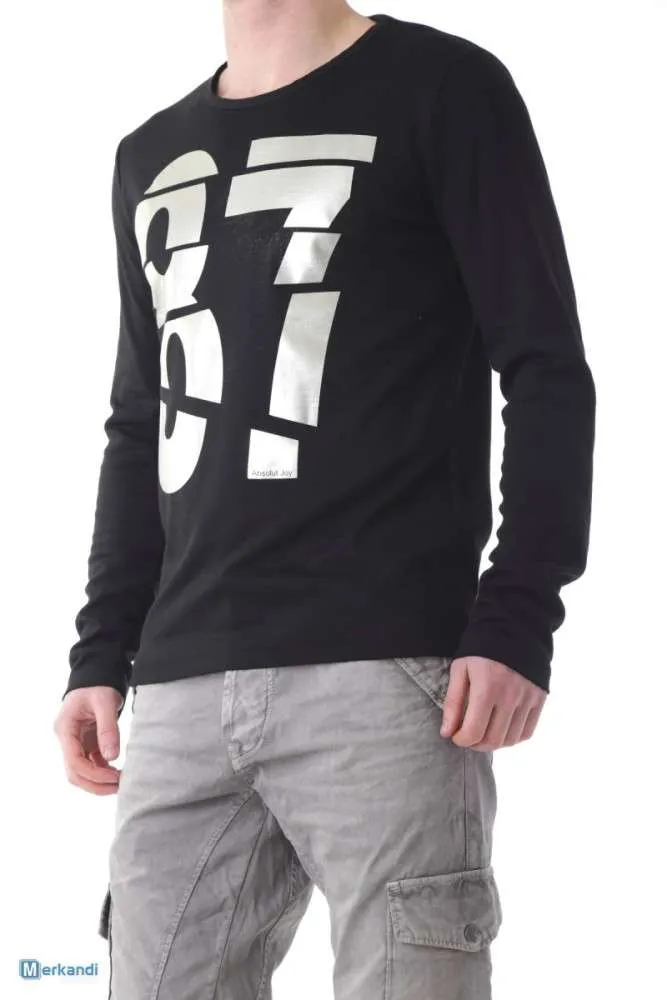 Stock de sudaderas de hombre de marca Absolut Joy