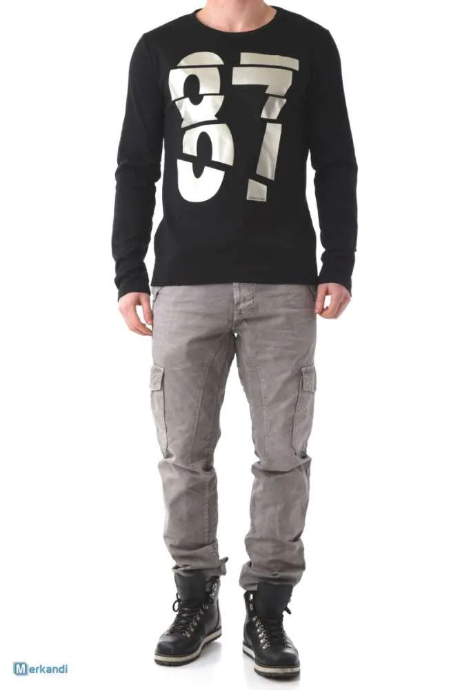 Stock de sudaderas de hombre de marca Absolut Joy