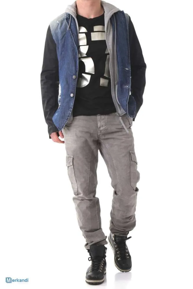 Stock de sudaderas de hombre de marca Absolut Joy