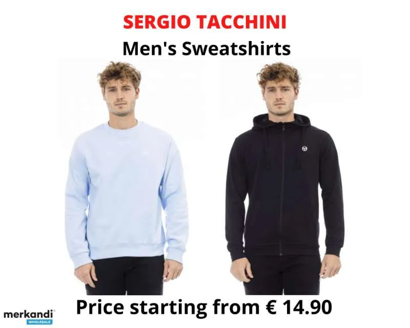STOCK SUDADERAS DEPORTIVAS PARA HOMBRE SERGIO TACCHINI COLECCIÓN OTOÑO INVIERNO