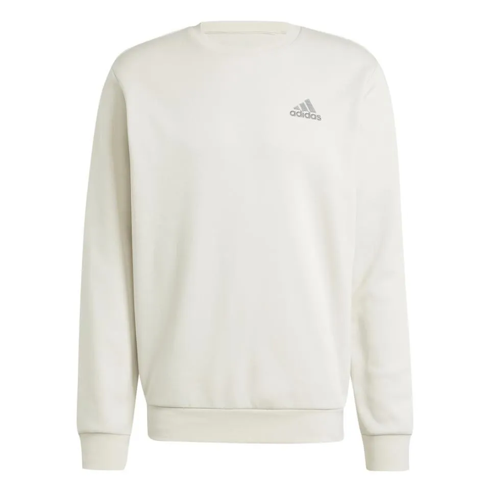 SUDADERA ADIDAS ESSENTIALS FLEECE BEIGE IY9082