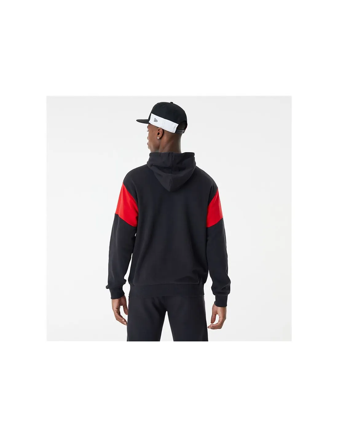 Sudadera New Era NBA Colour Insert Chicago Bulls Black Hombre