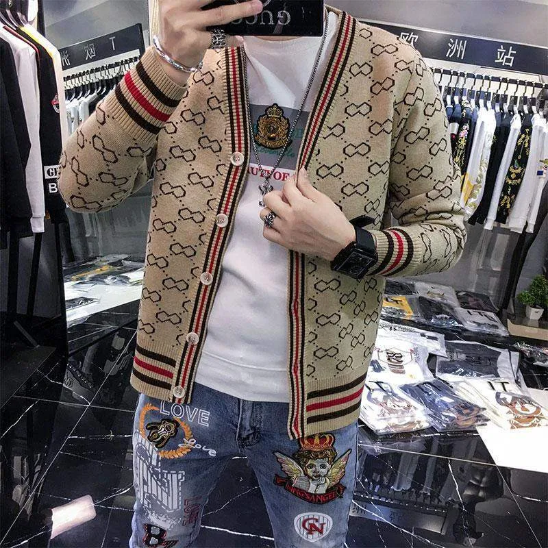 Sudaderas con capucha para hombre Carta de lujo Suéteres impresos Cardigan Chaqueta Hombres Diseñador Marca Moda Bolsillo Suéter