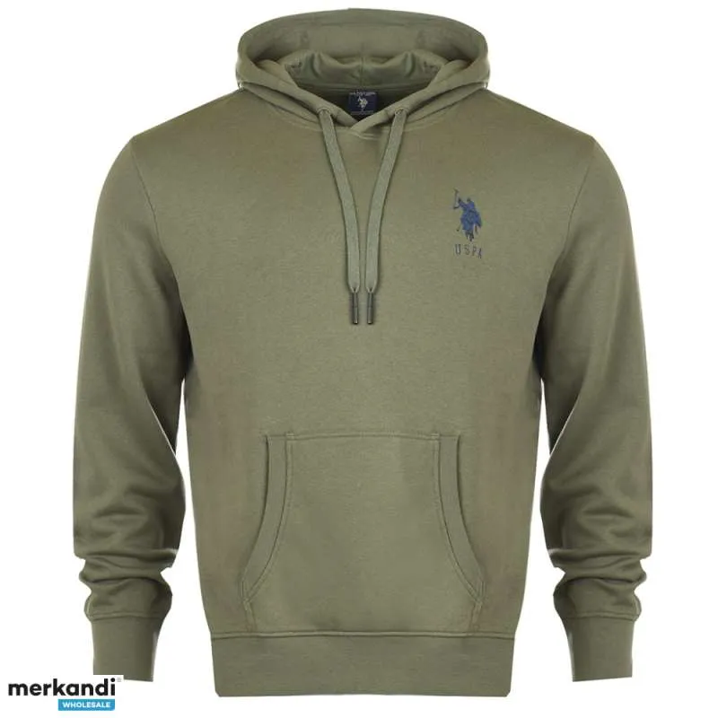 Sudaderas con capucha para hombre de U.S. POLO ASSN. Negro azul marino caqui