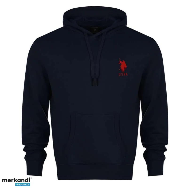 Sudaderas con capucha para hombre de U.S. POLO ASSN. Negro azul marino caqui