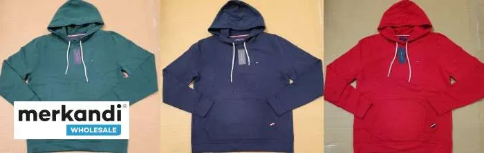 SUDADERAS CON CAPUCHA TOMMY HILFIGER A GRANEL  CALIDAD TALLAS SURTIDAS COLECCIóN 24PC