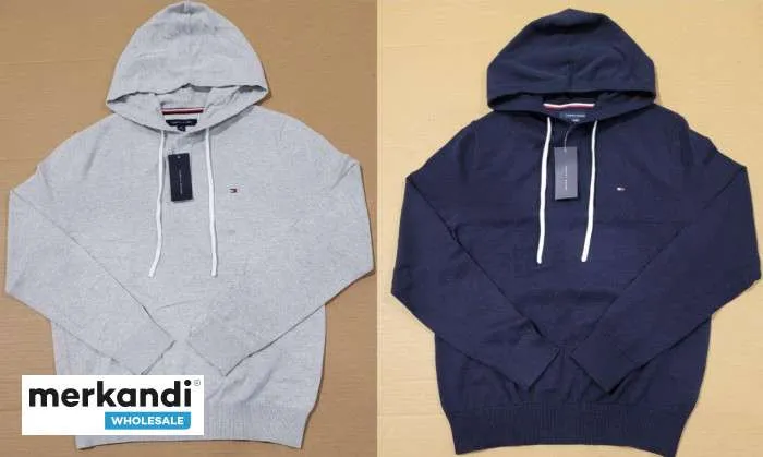 SUDADERAS CON CAPUCHA TOMMY HILFIGER A GRANEL  CALIDAD TALLAS SURTIDAS COLECCIóN 24PC
