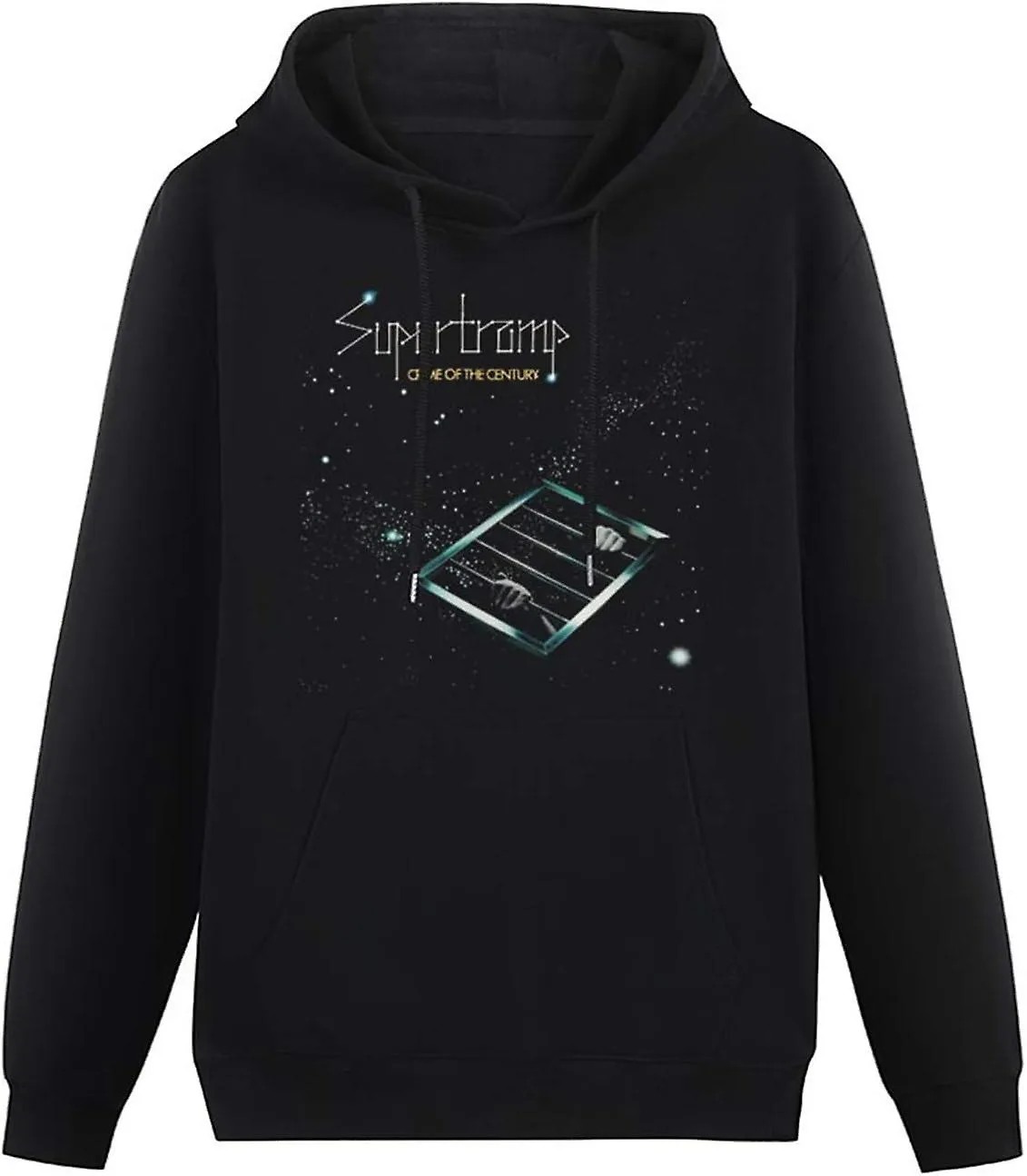 SUDADERAS DE MANGA LARGA CON CAPUCHA SUPERTRAMP BAND DESIGN PARA HOMBRES298