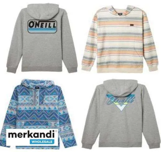 SURTIDO DE SUDADERAS CON CAPUCHA DE VELLóN PARA NIñOS ONEILL  18 PIEZAS