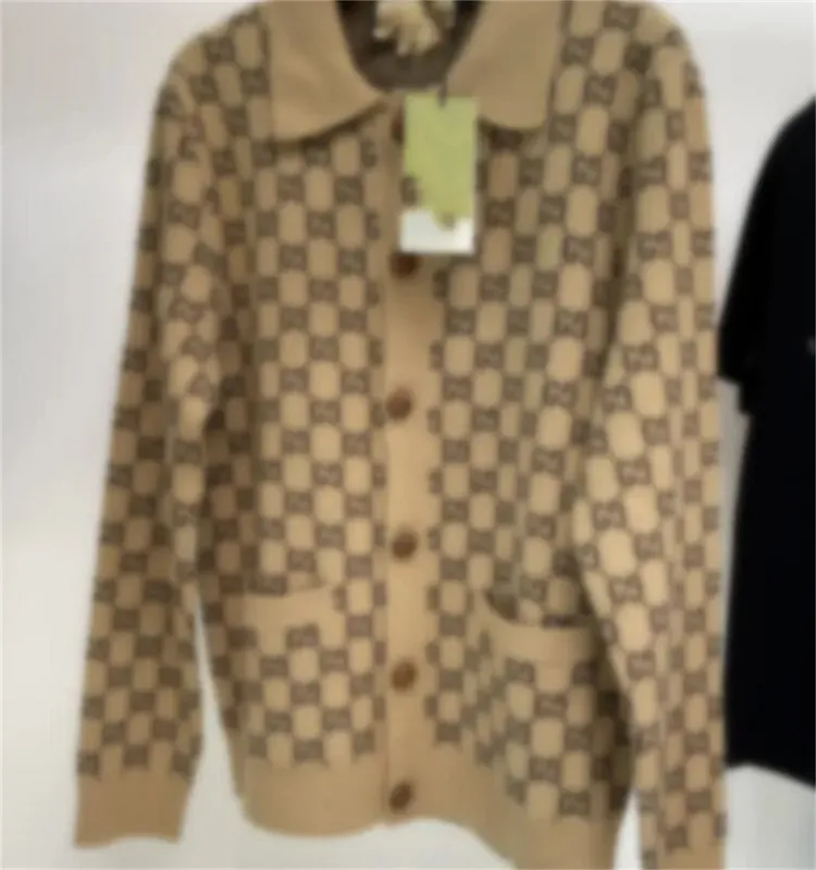 Sweaters Women Sweaters Autumn Winter Jackets Cardigans Knits Catón suelto Carta de abrigo Camas impresas Damas espesas de chaqu