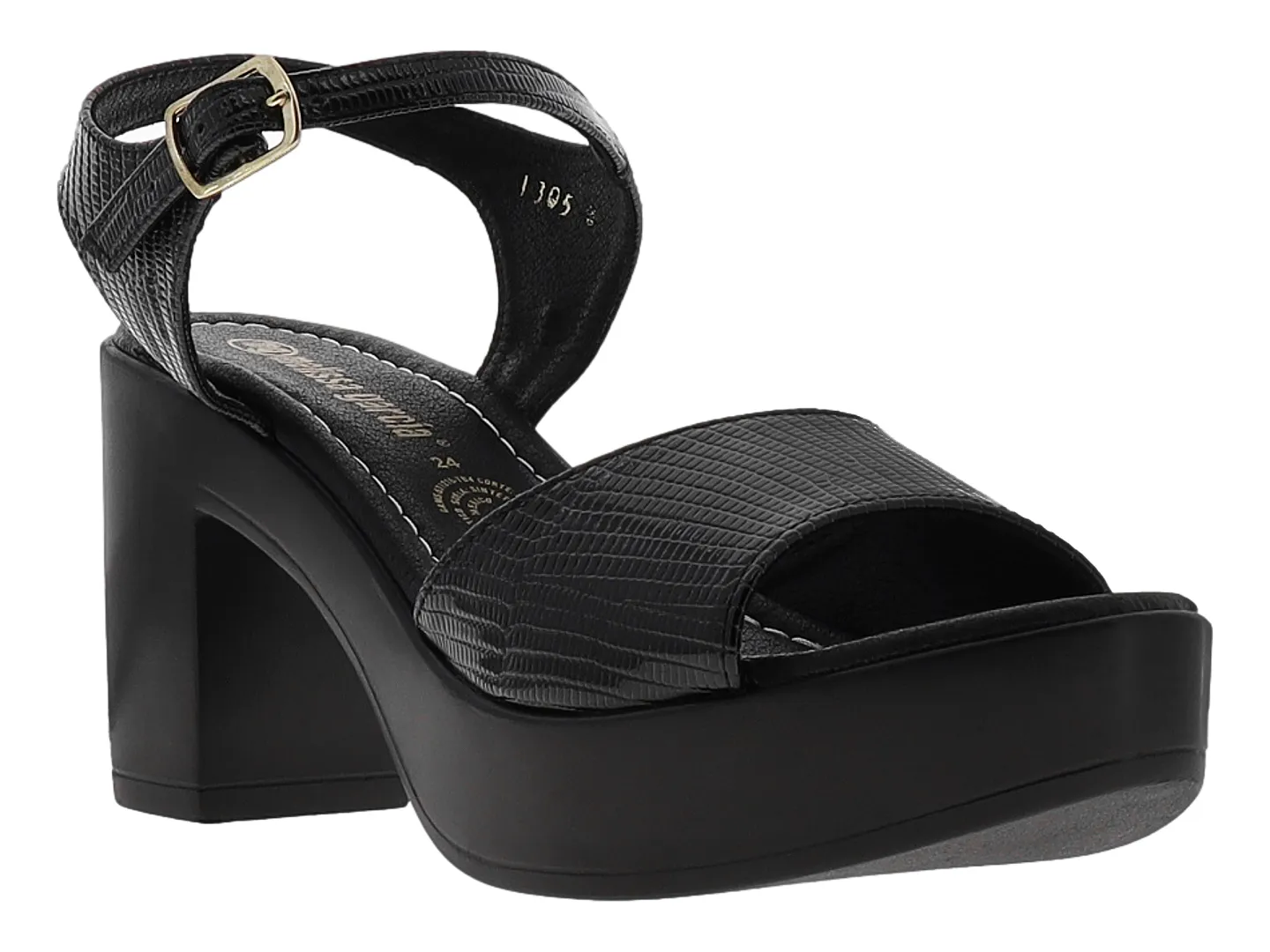 Tacones Melissa Garcia 1305 Negro Para Mujer