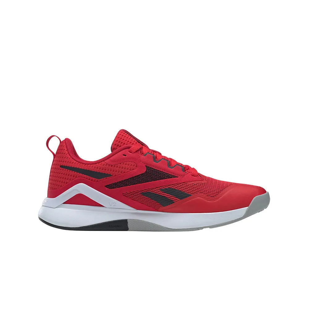 TENIS HOMBRE REEBOK NANOFLEX V2   ROJOBLANCO
