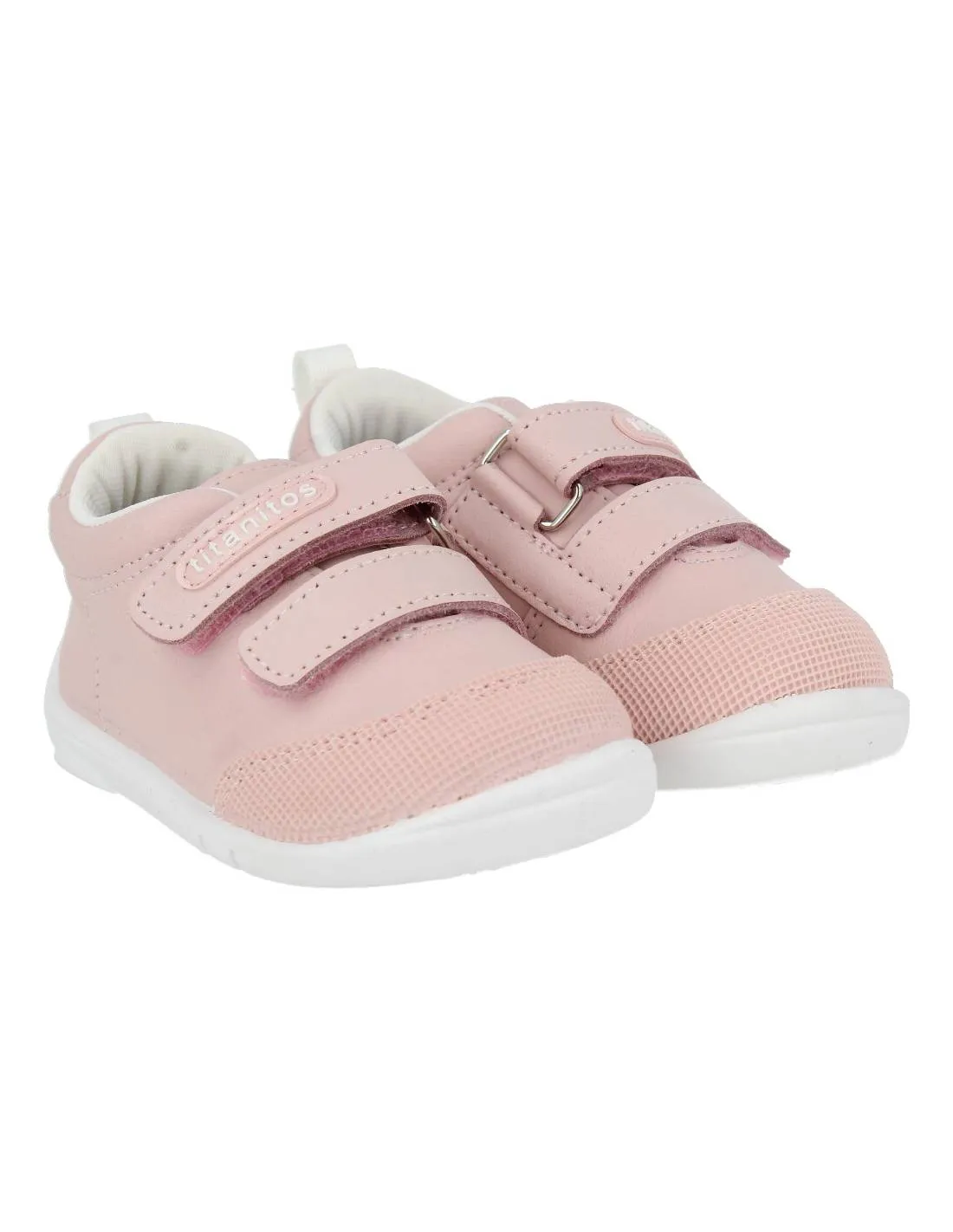 TITANITOS  DEPORTIVA RESPETUOSO UNISEX VELCROS ROSA