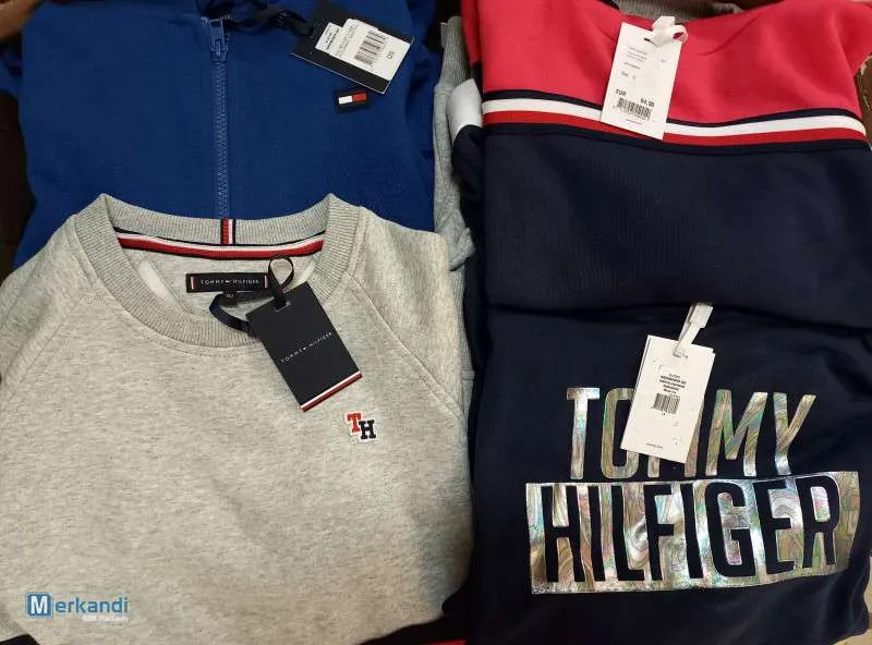 Tommy Hilfiger Manga larga Sudaderas para bebés y niños Ropa de lote, ¡nuevo!