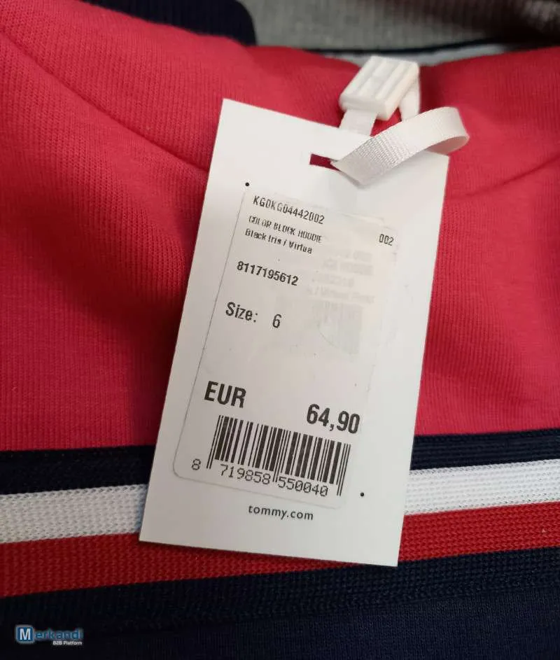Tommy Hilfiger Manga larga Sudaderas para bebés y niños Ropa de lote, ¡nuevo!