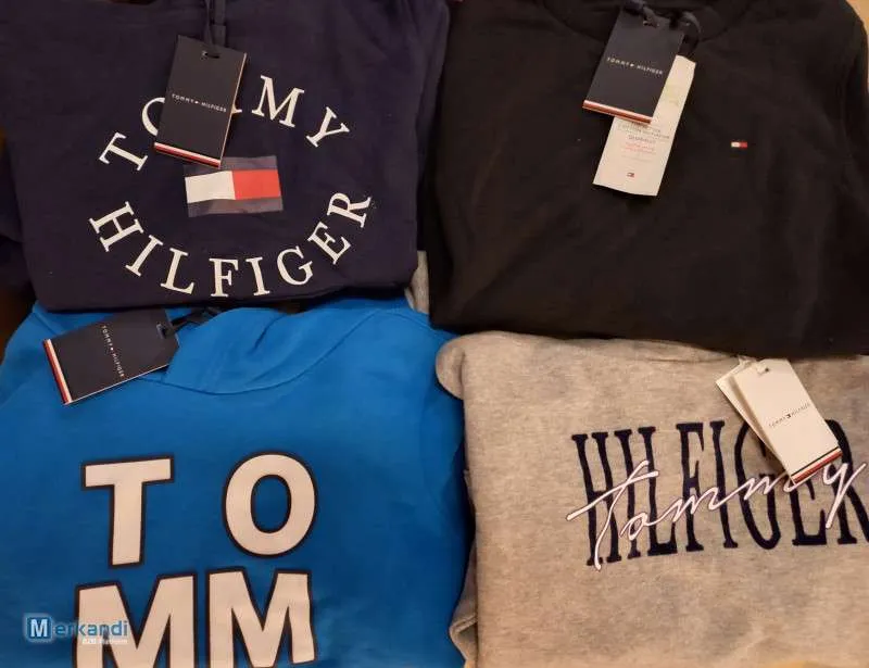 Tommy Hilfiger Manga larga Sudaderas para bebés y niños Ropa de lote, ¡nuevo!