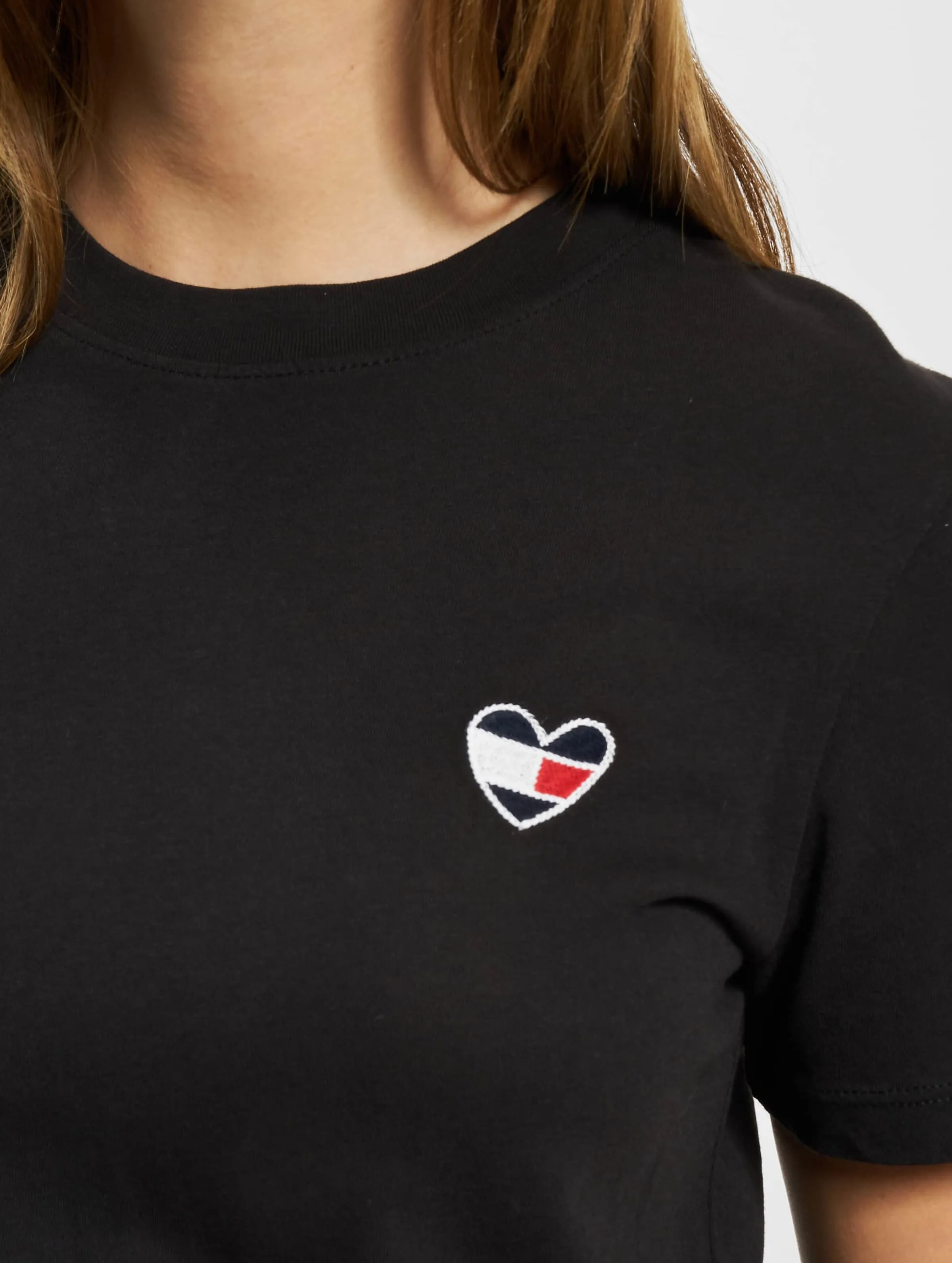 TOMMY JEANS TOMMY JEANS REGULAR HOMESPUN HEART TSHIRTS