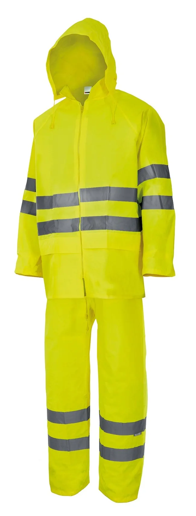 TRAJE DE LLUVIA ALTA VISIBILIDAD DOS PIEZAS