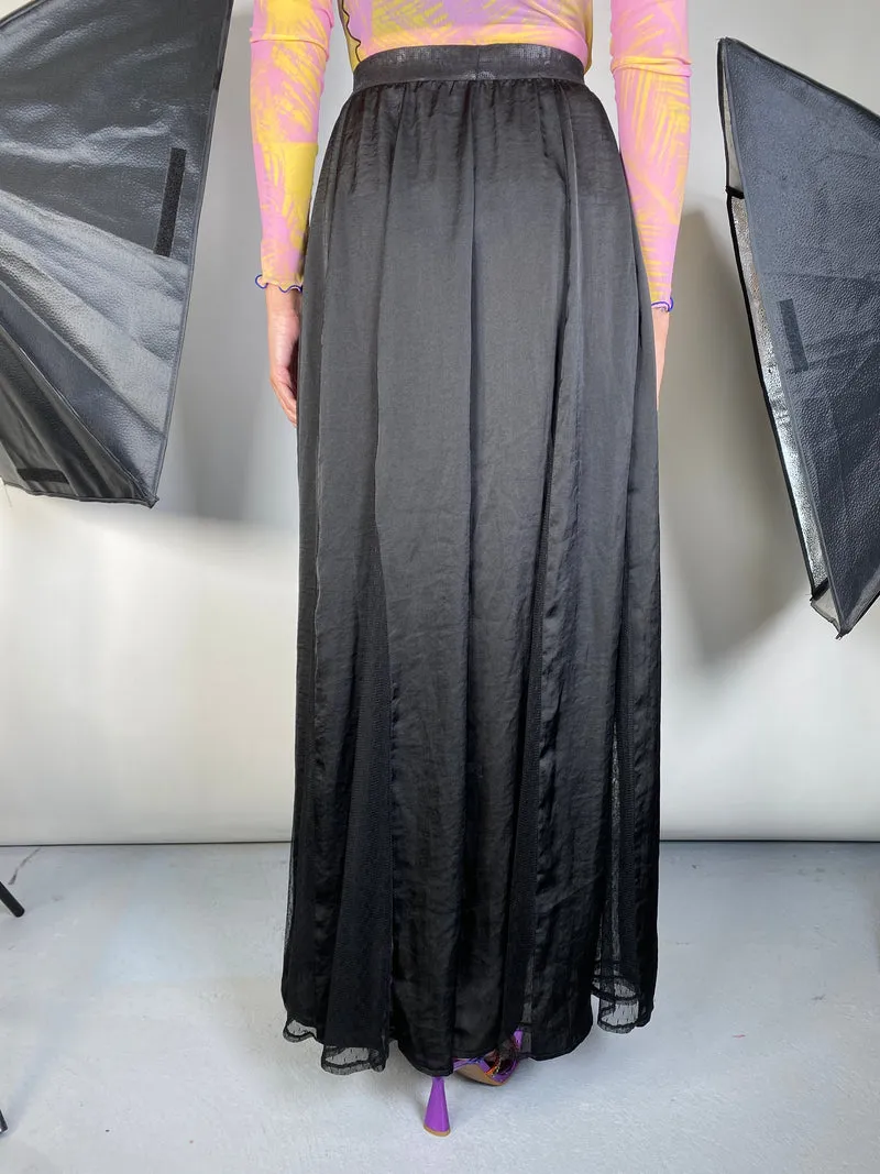TUCCI Maxi Falda Negra
