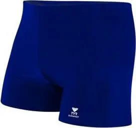 Tyr Bañador TYR Hombre Pierna Cuadrada Sólido Azul