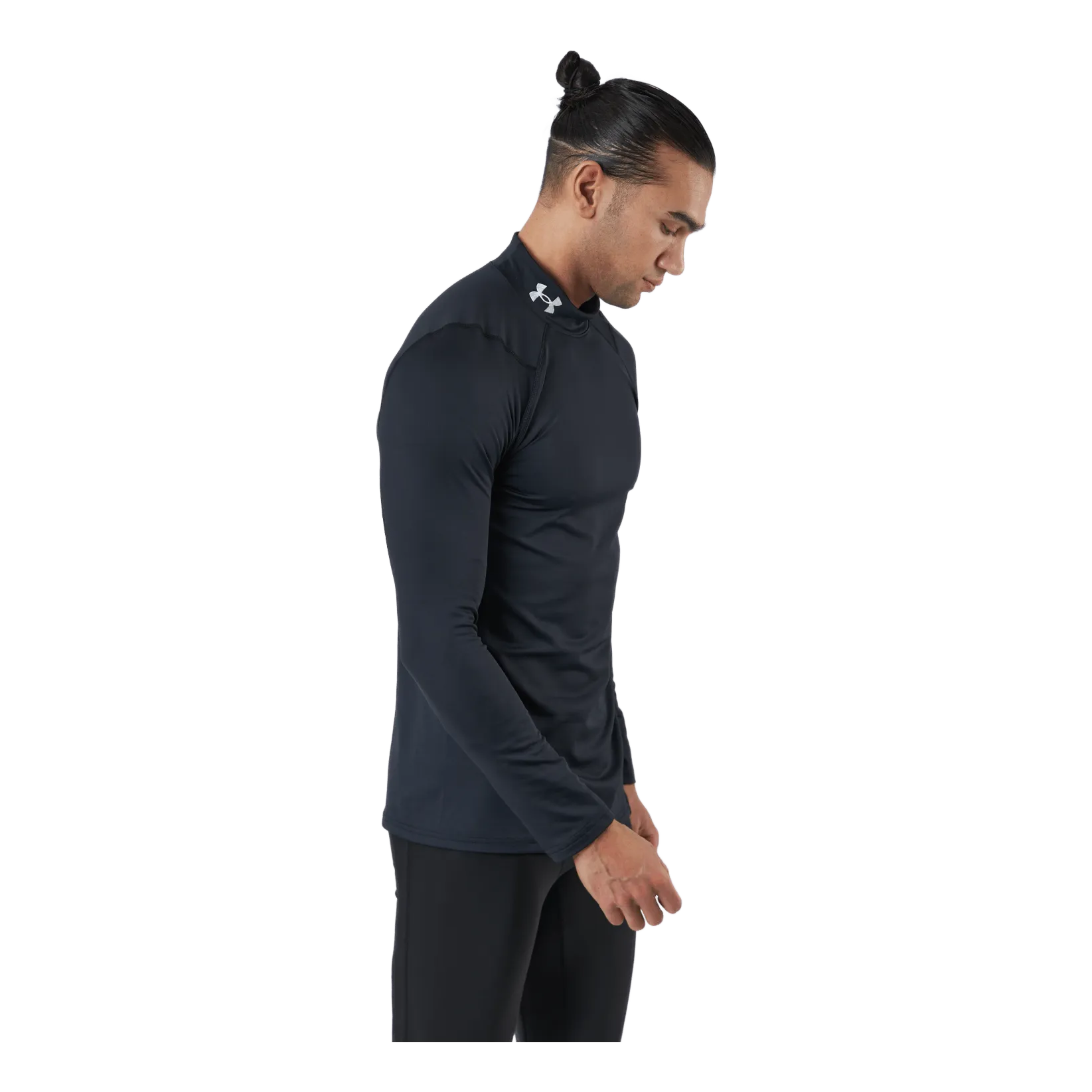 Under Armour Ua Cg Armour Fitted Mock Black