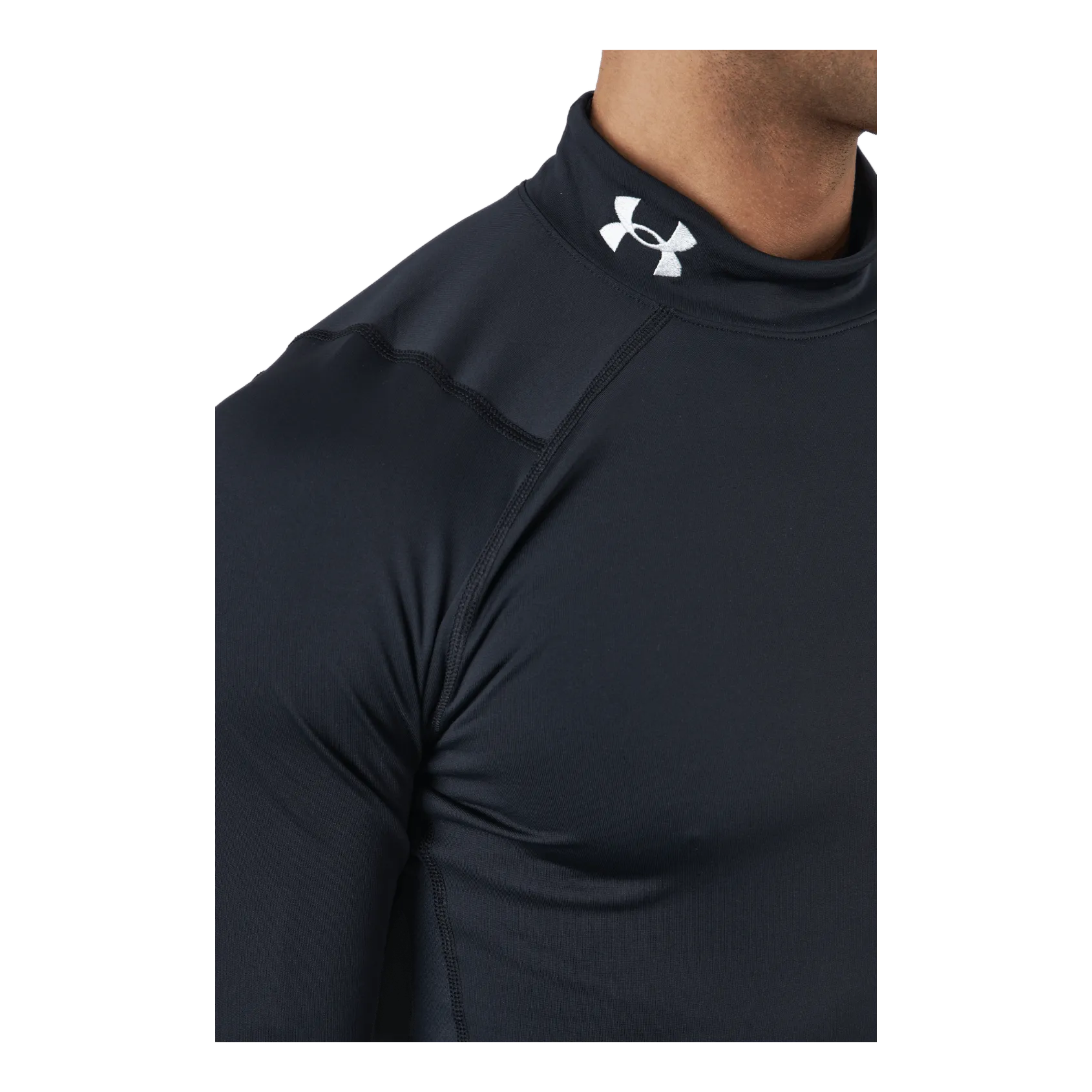 Under Armour Ua Cg Armour Fitted Mock Black
