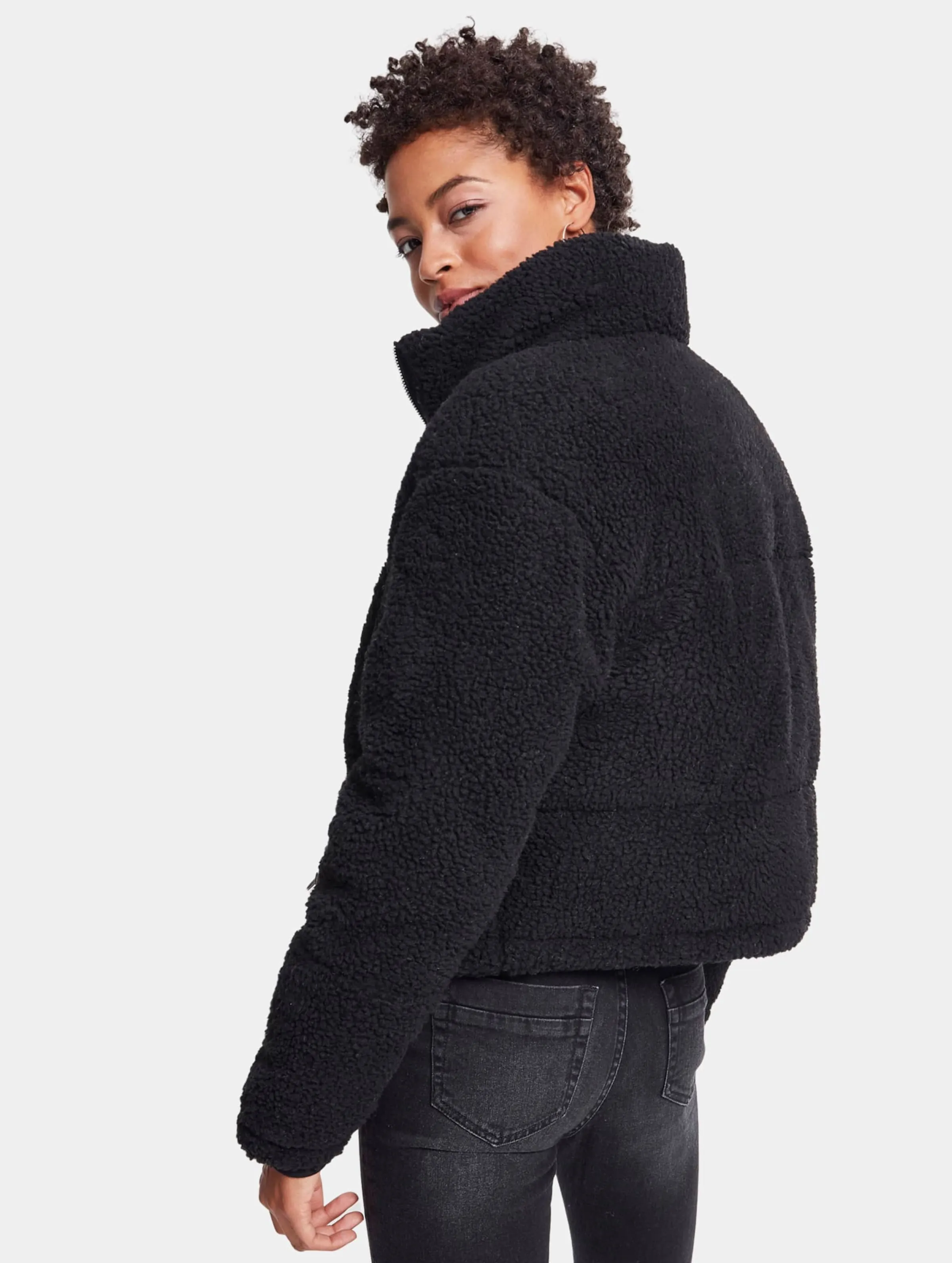Urban Classics Ladies Boxy Sherpa