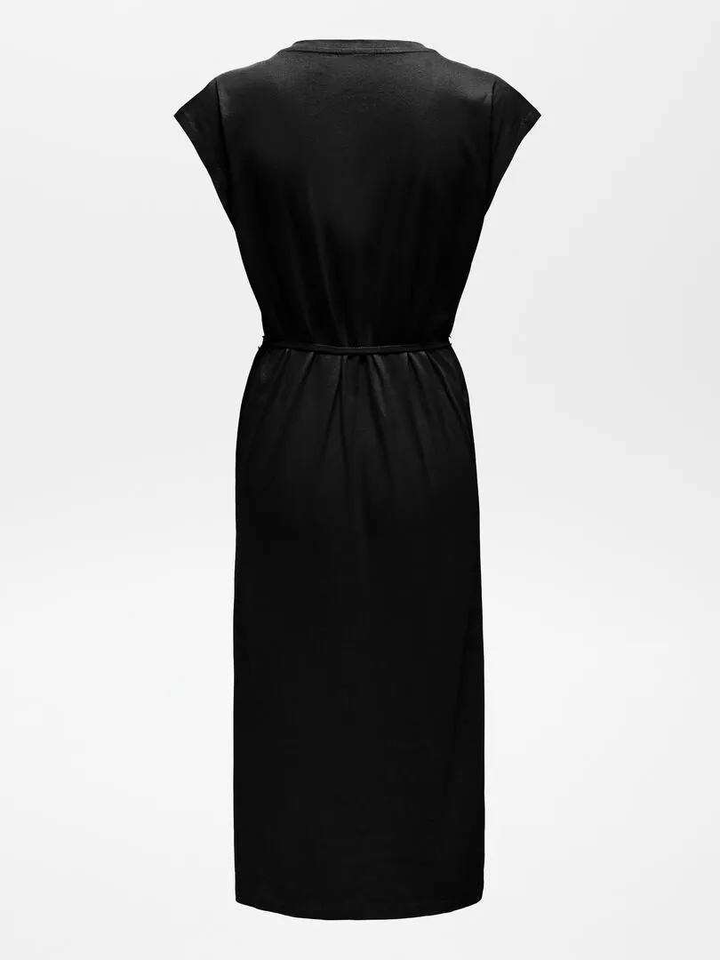 VESTIDO DE PUNTO  NEGRO