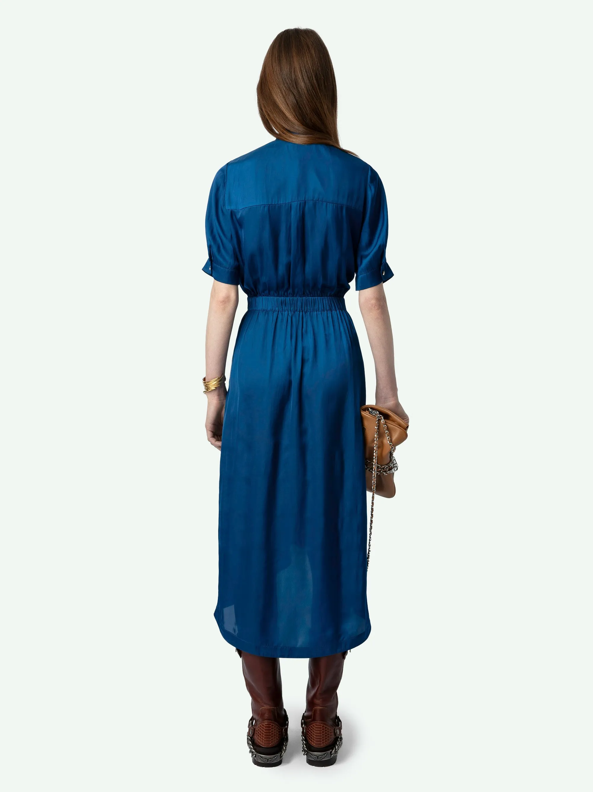 Vestido de Satén Rima