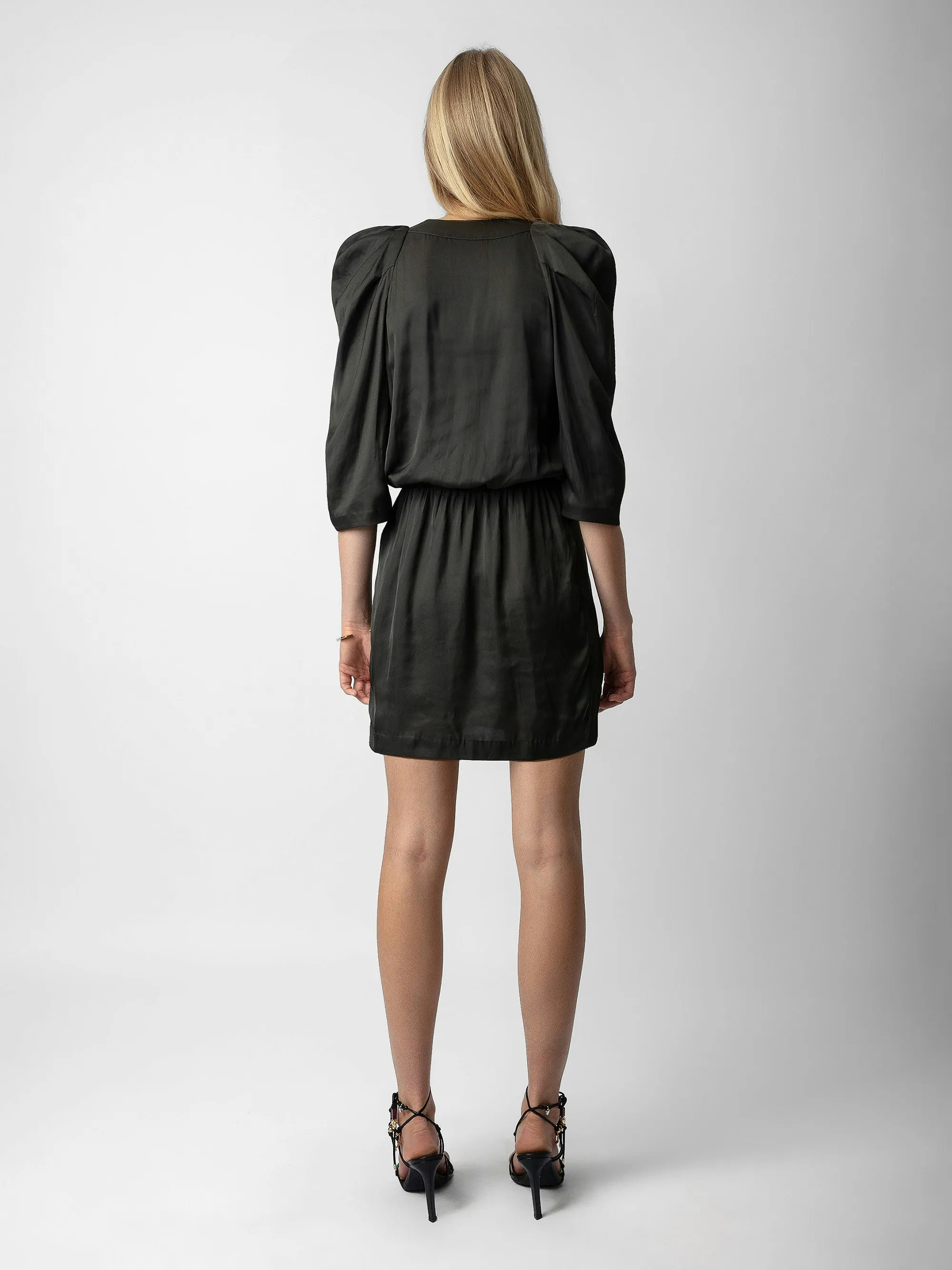 Vestido de Satén Ruz