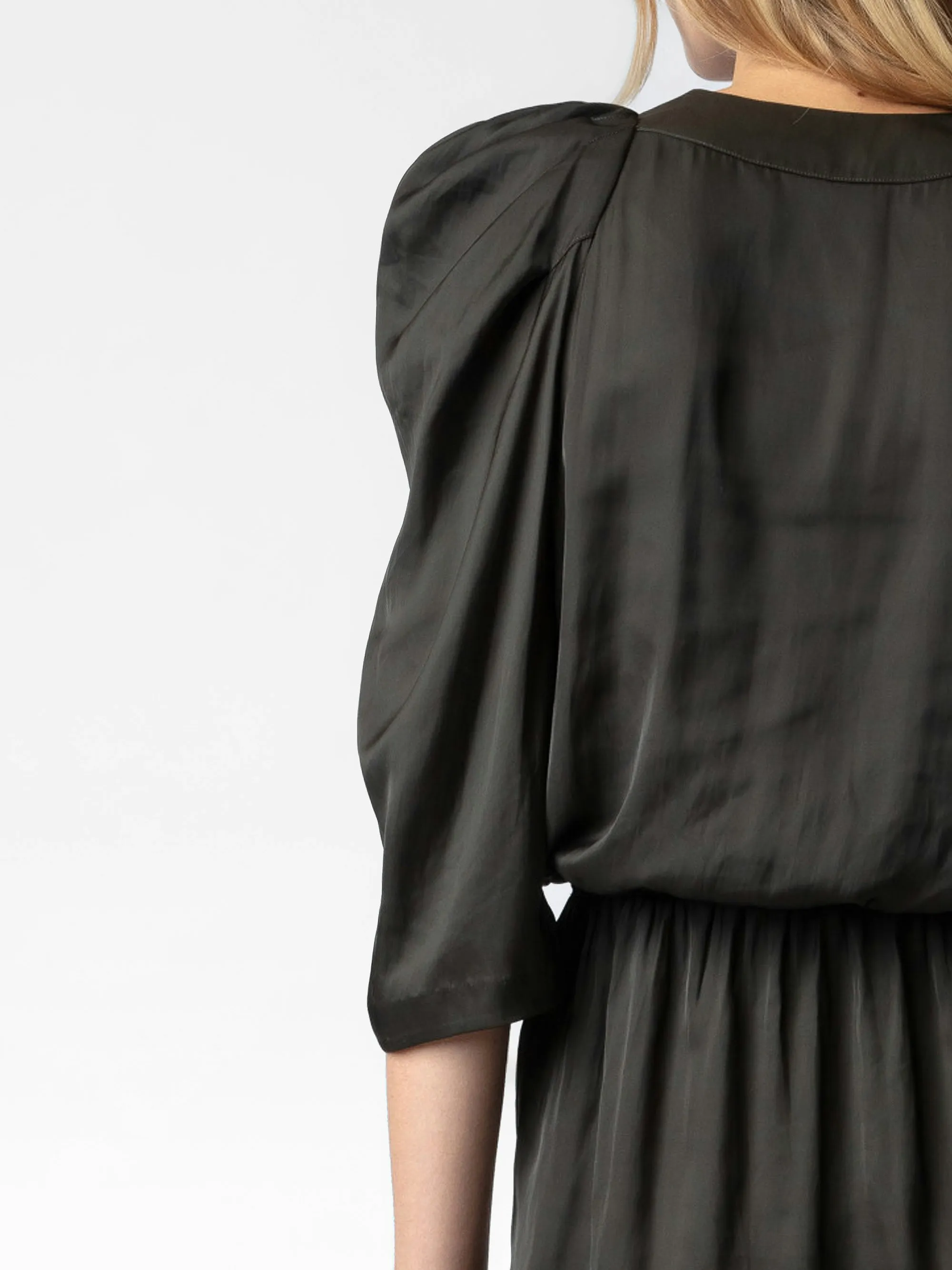 Vestido de Satén Ruz