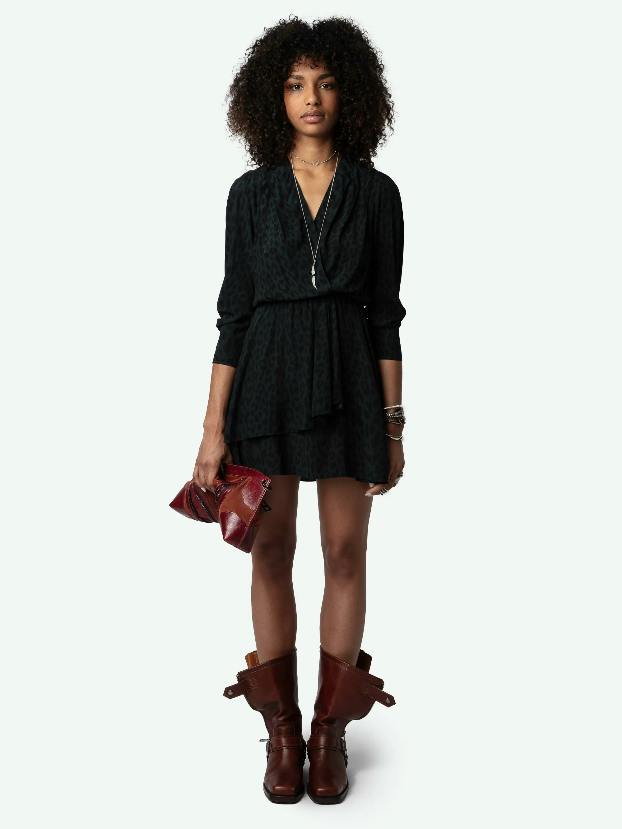 Vestido Rogers de Leopardo