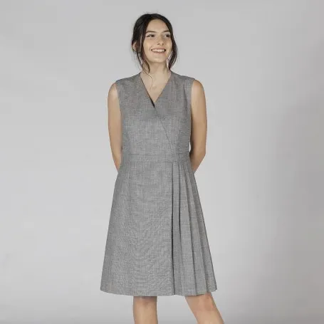 VESTIDO TABLAS MUJER CHEVIOT