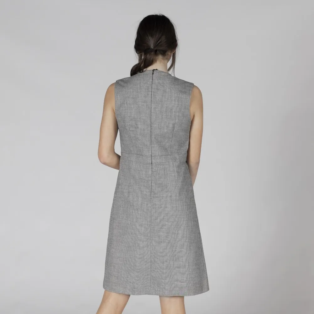VESTIDO TABLAS MUJER CHEVIOT