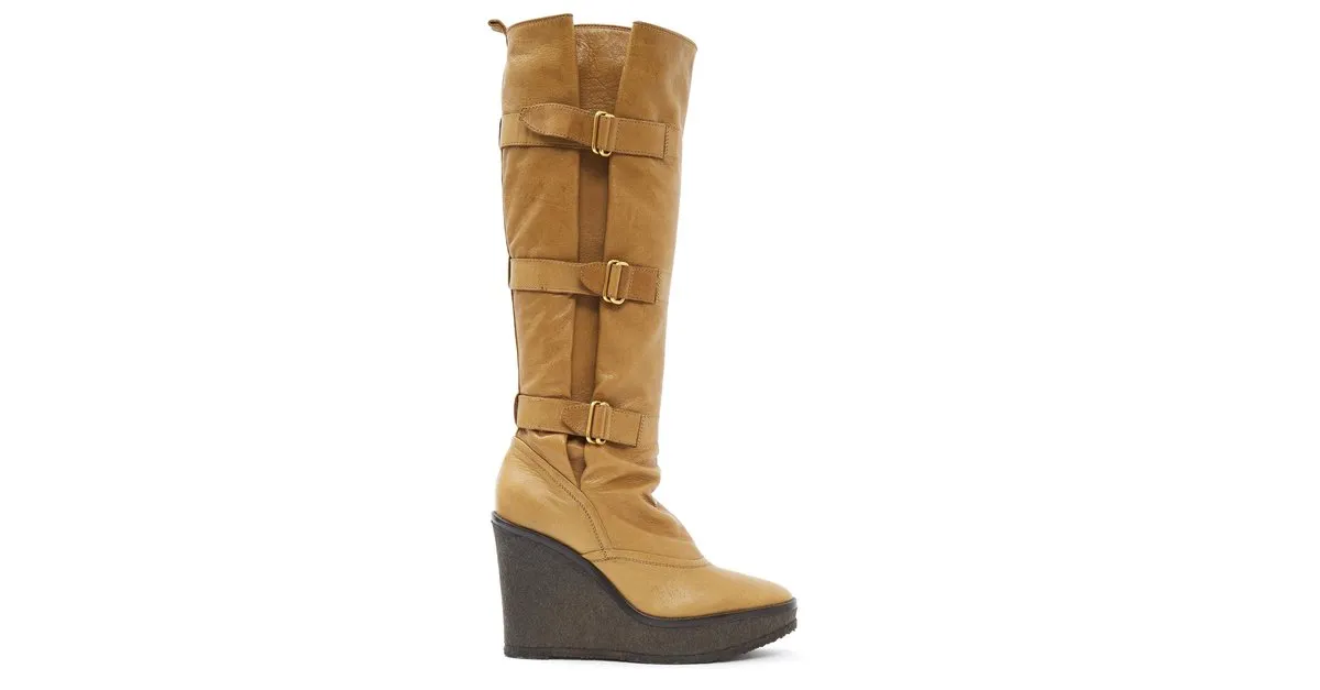 Yves Saint Laurent HEBILLAS BEIGE FR37 