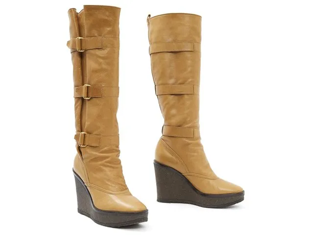 Yves Saint Laurent HEBILLAS BEIGE FR37 