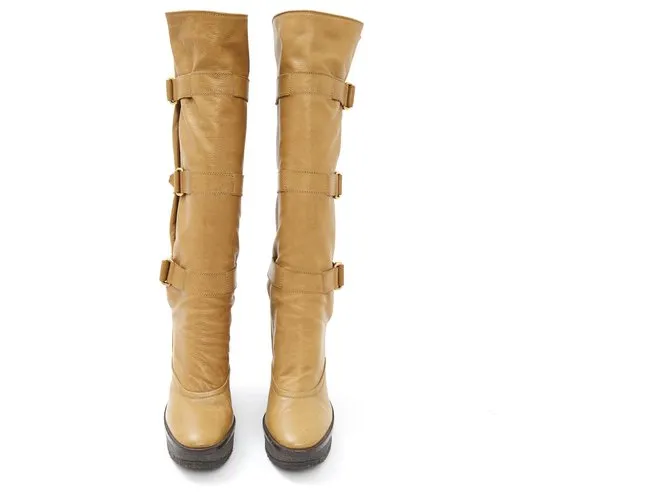 Yves Saint Laurent HEBILLAS BEIGE FR37 