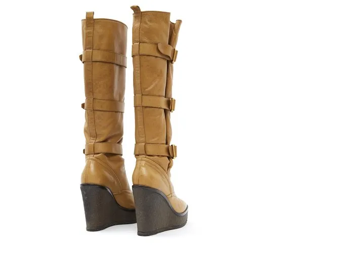 Yves Saint Laurent HEBILLAS BEIGE FR37 